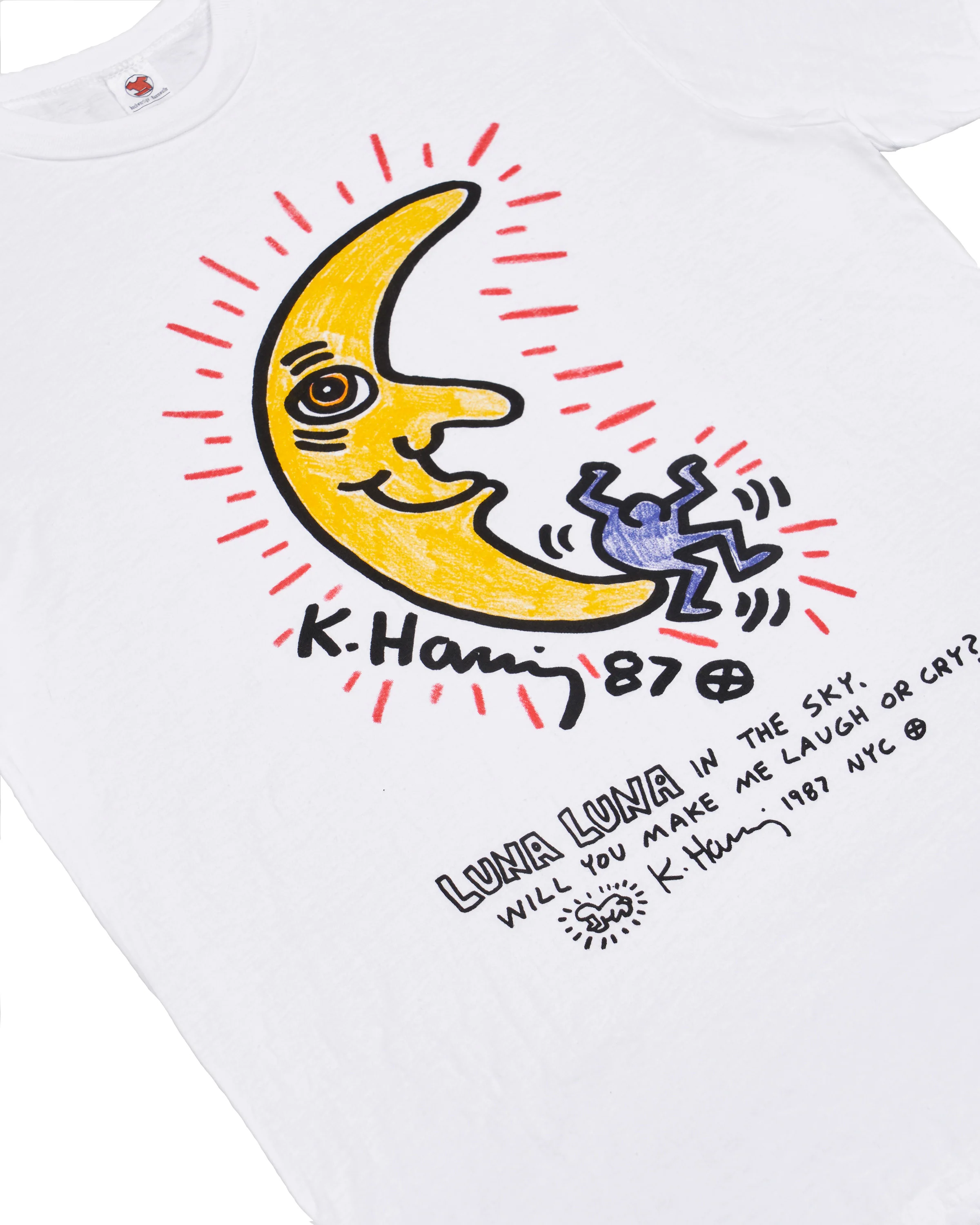 Archival Regular Fit Keith Haring T-Shirt - Image 3