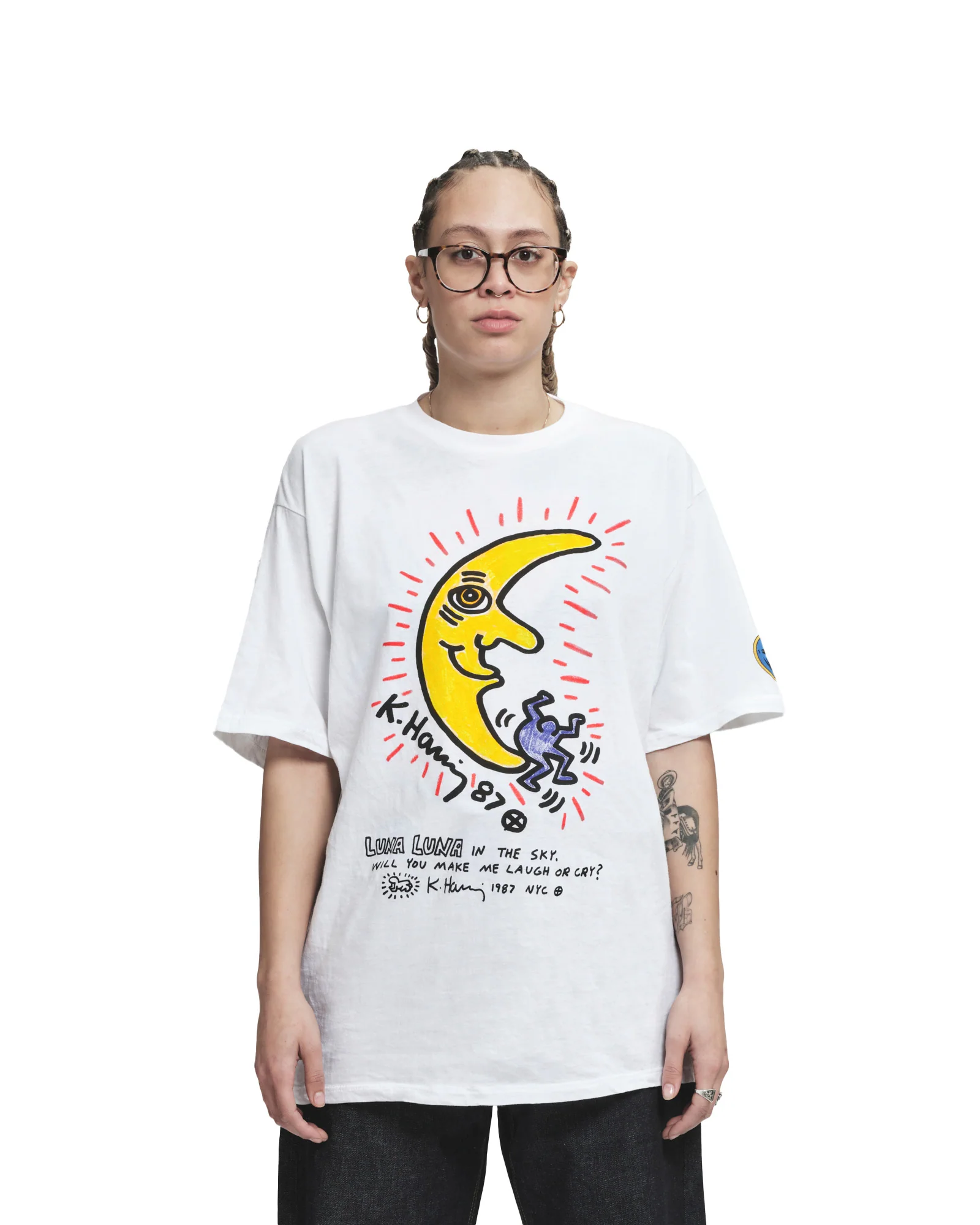 Archival Regular Fit Keith Haring T-Shirt - Image 4