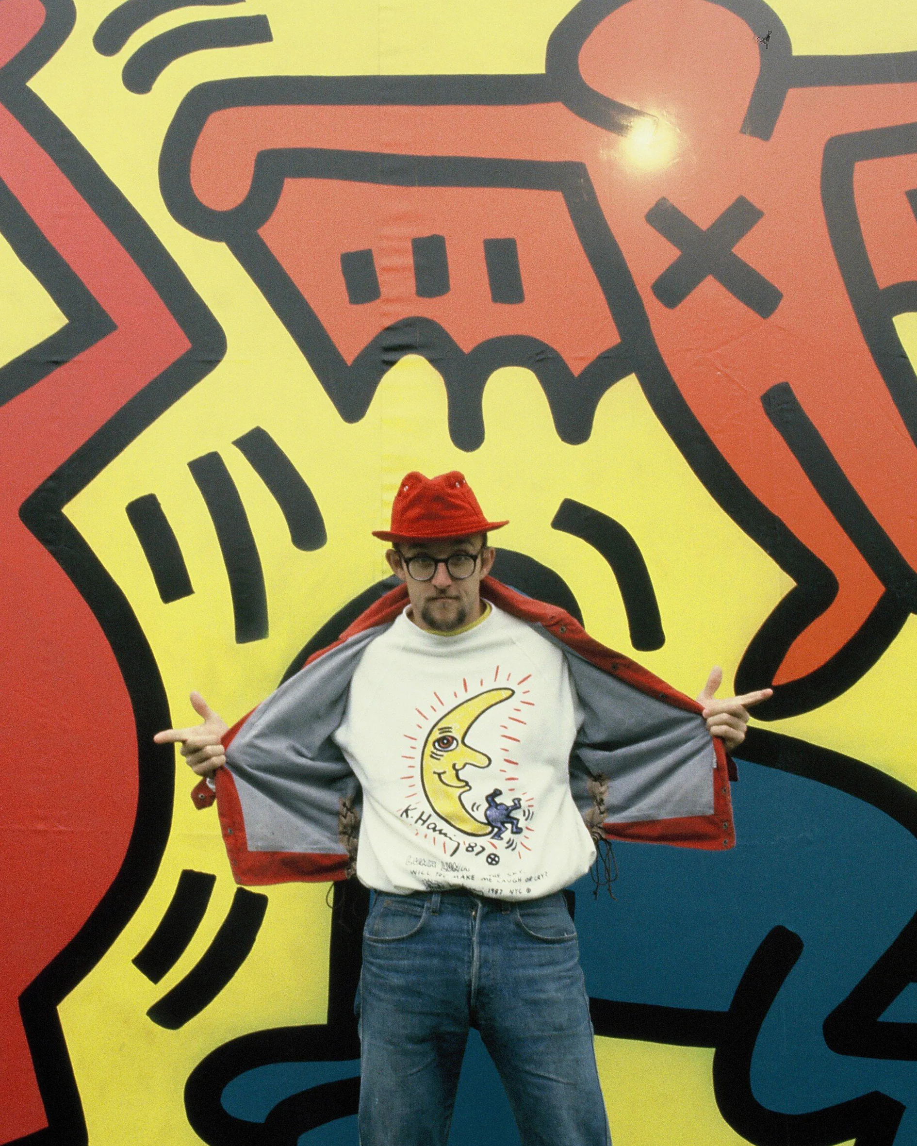 Archival Regular Fit Keith Haring T-Shirt - Image 6