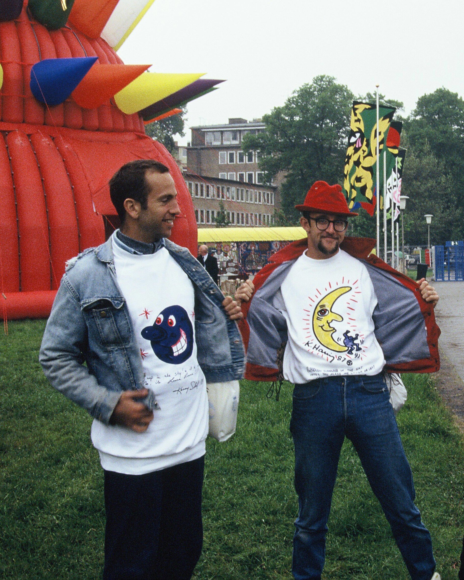 Archival Fitted Kenny Scharf T-Shirt - Image 6