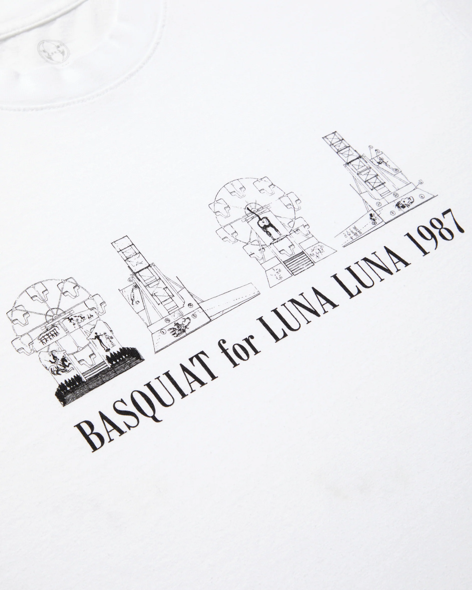Basquiat Ferris Wheel T-Shirt - Image 6